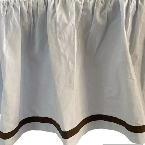 Restoration Hardware Crib Bed Skirt/Dust Ruffle - Picture 2 of 7